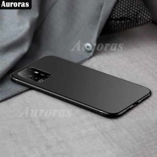 Auroras For OPPO Reno5 Z Case Full Protection Soft Silicone Matte Cover For Reno 5Z Phone Shockproof Case