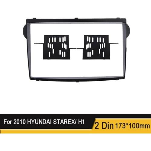 2DIN Car Radio Fit For 2010 HYUNDAI STAREX/ H1 CD DVD Stereo Frame Panel Dash Installation Trim Kit Face Bezel