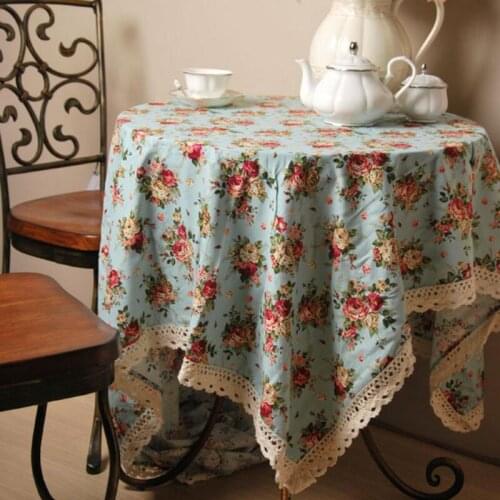 CROPADELACN Lace Tablecloths On The Table