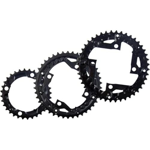 H4GF MTB 22-42T Single Speed ​​Round Oval Chain Ring, Mountain Bike 22T 24T 30T 32T 40T 42T 44T BCD, Ultralight Chain Wheel