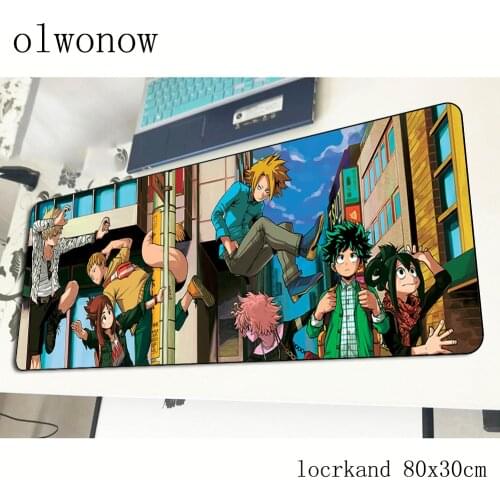 My Hero Academia mousepad gamer Professional 800x300x3mm gaming mouse pad Domineeringnotebook pc laptop padmouse ergonomic mat