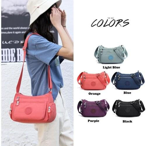 Fashion Solid color Large Capacity Hobos Crossbody Bag Women Shoulder Messenger Bag Female Handbags Ladies Girls Clutch Purse