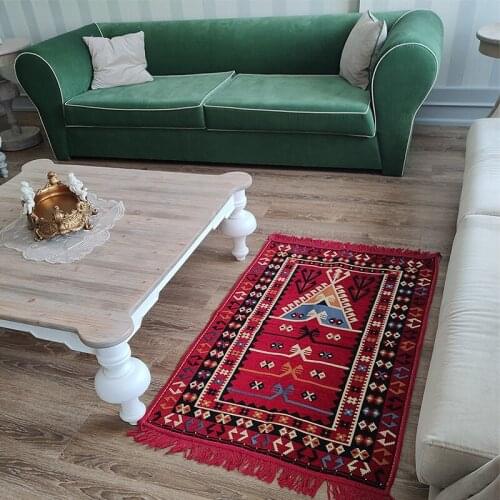 Floor rugs Tassel Home Carpets Southwestern-Style Perfect Addition to any room Washable For Living Room Bedroom Prayer Rugs