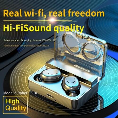 Earphone 5.0 Bluetooth Headset New Plus High Quality Mini Touch Headset IPX5 Waterproof Gaming Earbuds in ear For Android IOS