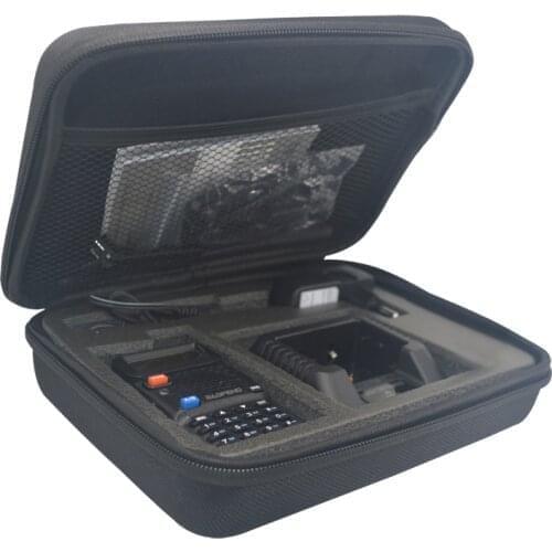 New Two Way Radio Case Carring Handbag Storage box For BAOFENG UV-5R UV-5RE+ TYT TH-F8 Walkie Talkie Launch Hunting Bag