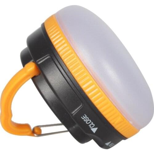 New Mini Camping Lights 3 LED Outdoor Waterproof Tent Light Portable Camping Lights 2pcs