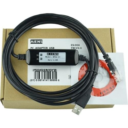 Suitable for ABB inverter ACS800 600 1000 DCS500 debugging cable USB data cable NPCU-01