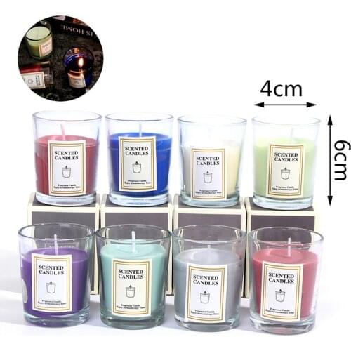 1PC Home Decoration Birthday Cake Christmas Romantic Wedding Wax Candles Candle Strongwell Nordic Scented Candles