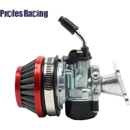 2 Stroke Performance Carburetor Air Filter Assembly for 49cc 50cc 60 66 80cc Carb fit Motorized Bike Bicycle MINI Bike ATV