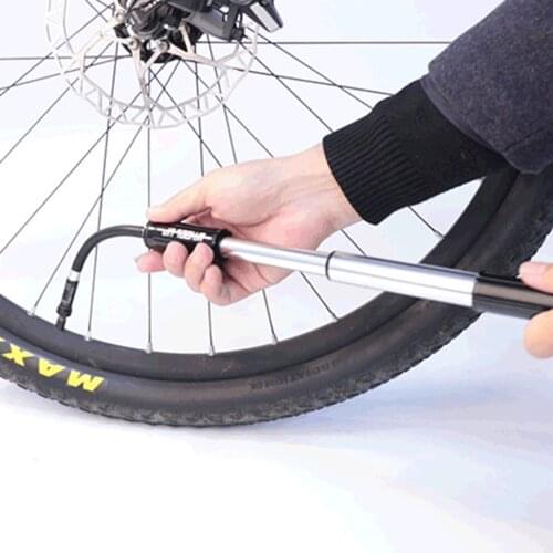 High Quality Universal Mini Bicycle Air Pump Portable Hand Push Road Bike Basketball Football Inflatable Tube