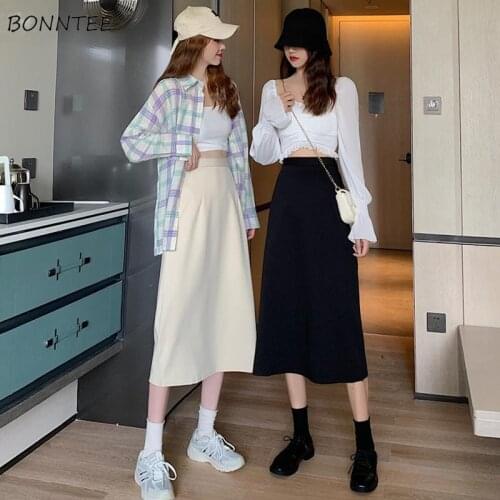 Skirts Women S-XXXXL College Empire Y2K Mujer Faldas Classic Harajuku Soft for Girls Friends Sweet Solid Retro Fashion Ulzzang