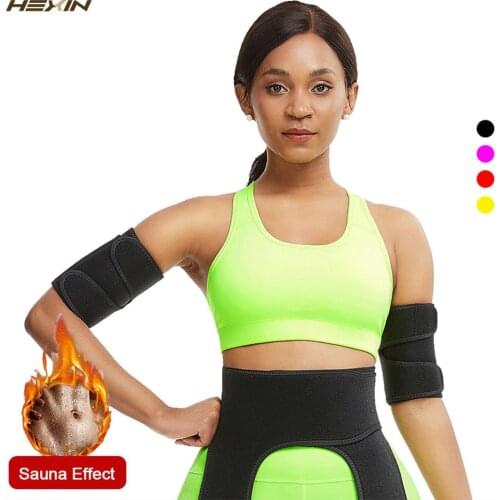 1pair Arm Shaper Sleeves Weight Loss Legs for Women Shaper Arm Calorie Off Fat Slimming Wrap Sauna Sweat Neoprene shaper