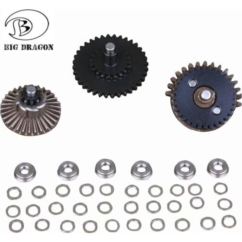 EMERSONGEAR AEG Gear 4mm Axis Gear BD Improved Gearbox with Bearing Shin Airsoft Hunting Accessories 13:1 16:1 18:1 32:1 100:300