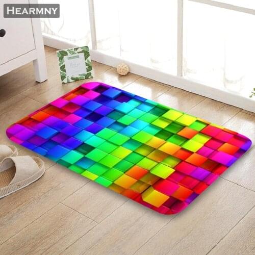 Nice Colorful Doormat Outdoor Floor Mat Home Creative Mat Super Soft Absorbent Bathroom Door Entrance Mat 40X60cm,50x80cm