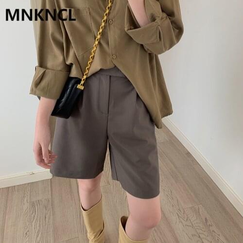 Женские шорты с высокой талией MNKNCL China At AliExpress