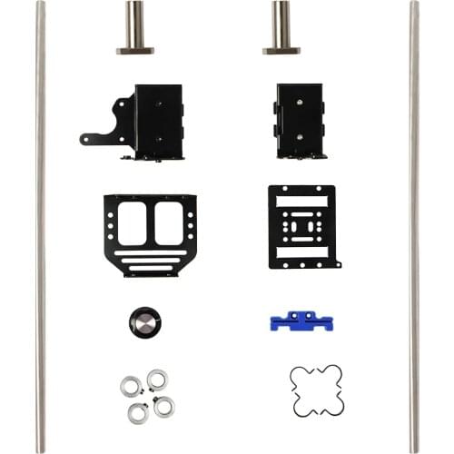 Upgraded metal kit for geeetech I3 pro C series Dual Extruder 3D printer