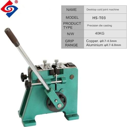 Desktop Cable Cold Welder Used in Wire Dawing Process to Weld Broken Wires/Cable Cold Welding Machine