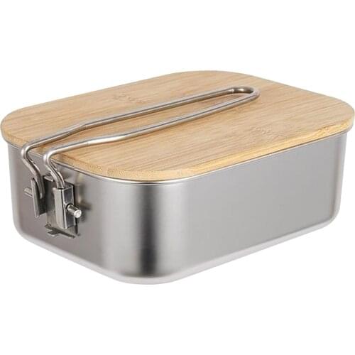 Stainless Steel Lunch Box Food Storage Container Children Kids School Office Travel Portable Bento Box Lunch Bag