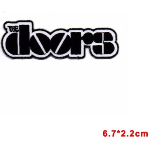 Suitable for all kinds of clothes THE DOORS JIM MORRISON PUNK ROCK HEAVY METAL MUSIC SEW ON / IRON ON PATCH