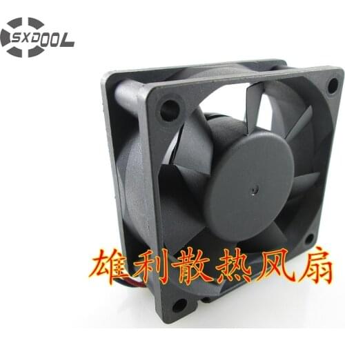 SXDOOL JF0625S2H 60*60*25mm DC Brushless cooling fan 24V 0.17A 6CM 6025 2wire