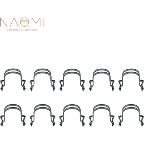 NAOMI 10PCS Student Pack Violin Bow Collimator Practise Straight Bowing Carbon Fiber Corrector Tool For 3/4 4/4 Violin