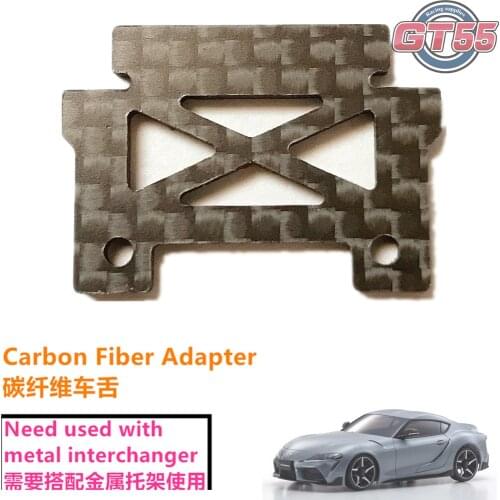 1/28 Kyosho MiniZ TOYOTA GR SUPRA AE86 TS020 GT86BRZCarbon Fiber Body Clip Adapter for MINI-Z MR03 AWD Atomic GL
