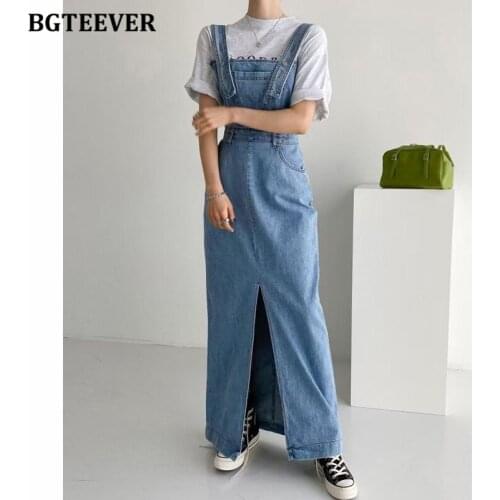 Джинсовые летние платья BGTEEVER China At AliExpress