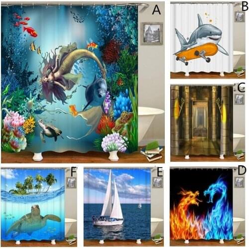 Home Decor Bathroom Shower Curtains Set Bath Toilet Curtain Waterproof Shower Curtain Bathroom Decor Bath Curtains