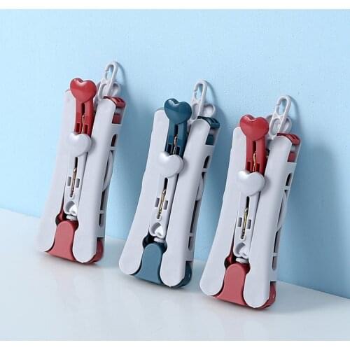 Travel Clothes Rack Hanger Portable Durable Folding Clothes Hanger Multifunction Stretch Drying Rack Home Wardrobe Storage Hot