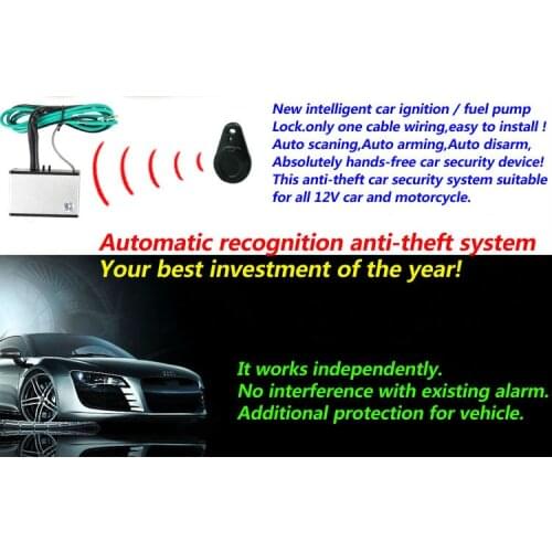 Robust new fuel pump circuit interrupt Immobilizer Remote Controlled Relay for Vehicles Starter or Fuel System