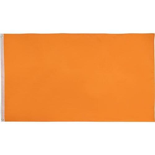 Hanging 90*150cm Orange Flags For decoration