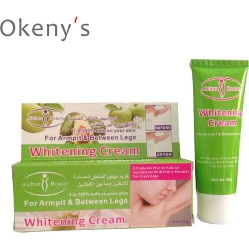 Aichun 50g Whitening Cream Body Dark Skin Armpit Knee Lightening Bikini Underarm Inner Thigh Boday Cream Wholesale And Dropship