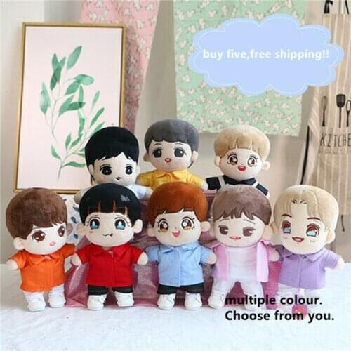 Hand-made Kpop Wanna one Se Hun Doll Clothes Shirt Blouse Stuffed Gift hot limited creative rare