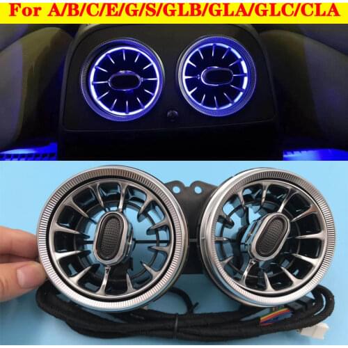 Rear Air Vent Ambient Light LED Nozzle Lamp For A/B/C/E/G/S/GLB/GLA/GLC/CLA X247 X253 H247 W205 W213 W222 W117 W118 W247 W464