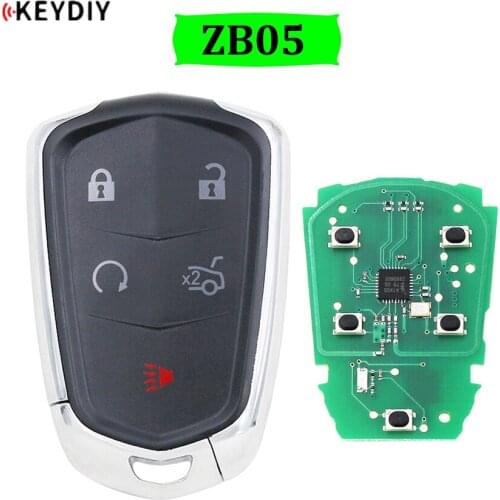 KEYDIY Universal Smart Key ZB05-5 for KD-X2 Car Key Remote Replacement Fit More than 2000 Models