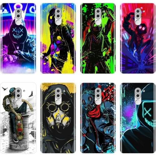 Back Cover For Huawei Honor 6A 4C 5C 6C Pro Soft Silicone Cartoon Art Cool Graffiti Phone Case For Huawei Honor 6 5A 4X 5X 6X