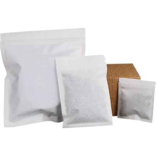 100pcs Small Cotton Paper Packaging Tea Bag Environmental Health Tasteless Moistureproof Pack Pouch