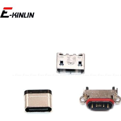 2pcs/lot Type C Micro USB Jack Charging Port For OnePlus X 1 2 3 3T 5 5T 6 6T 7 7T 8 Pro 5G Power Charger Connector Socket