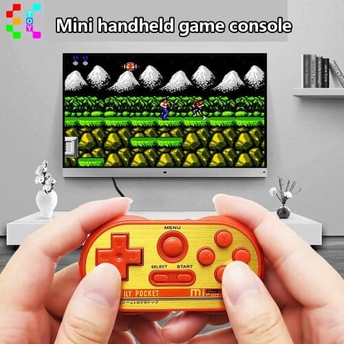 8-Bit Handheld Mini Doubles Classic Nes Game Console Mipad90Sm Mini Tv Handheld Electronic Game Console