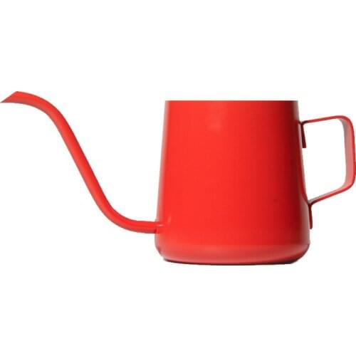 250ml Pour-over Coffee Kettle Gooseneck Drip Tea Pot Non-stick FDA 304 Stainless Steel Gooseneck Swan Neck Thin Spout Cafetera