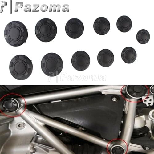 For BMW R nineT R9T 2014 2015 2016 2017 2018 2019 Motorbike Frame Hole Cover Caps Motorcycle Plastic Frame Cap Plugs Decor Kit