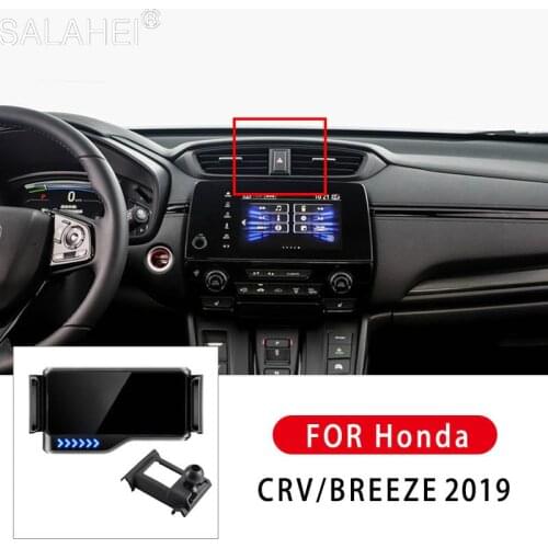 Gravity Car Holder For Phone in Car Air Vent Clip Mount No Magnetic Holder GPS Stand For iPhone Xiaomi For Honda CRV Breeze 2019
