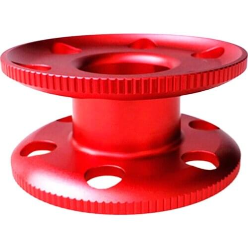 Aluminum Alloy Finger Reel Wreck Scuba Diving Tech Spool Compact & Empty for Water Sports