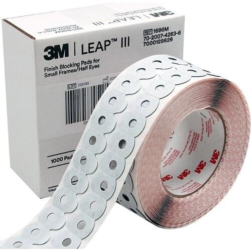 3M 1696M double-sided adhesive glasses lens processing non-slip adhesive stickers anti-running axle sticky film 18*29mm