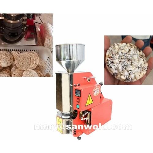 Thick crispy rice cake making machine Commercial Rice Cake maker Korean pop cake machine popped rice cake machine custom 5-10mm