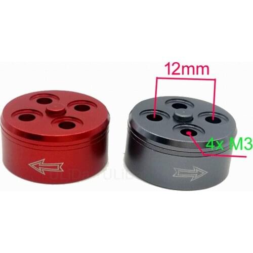 Metal Aluminum 12mm Quick Release Propeller Adapter Mount with Screw CW / CCW For Quadcopter Hexacopter RC Drone DIY FPV