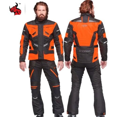 Motorcycle Jacket Men And Women Chaqueta Moto Waterproof Motocross Suit Riding Racing Anti-fall Jaqueta Removable Lining