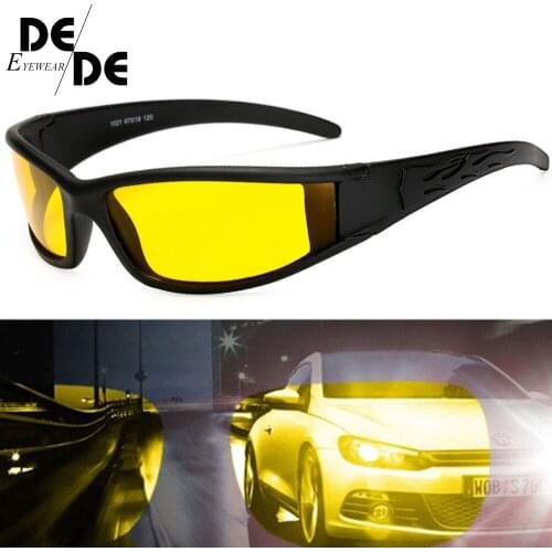 The New Men Polarized Glasses Car Driver Night Vision Goggles Anti-glare Polarizer Sunglasses Polarized Driving Sun Glasses