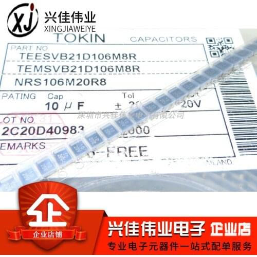 Original 10pcs/ 25V10UF B 3528 1210 106D Tantalum Capacitor