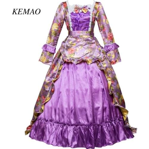 Gothic Period Masquerade Clothing Victorian Rococo Dress Inspired Costumes